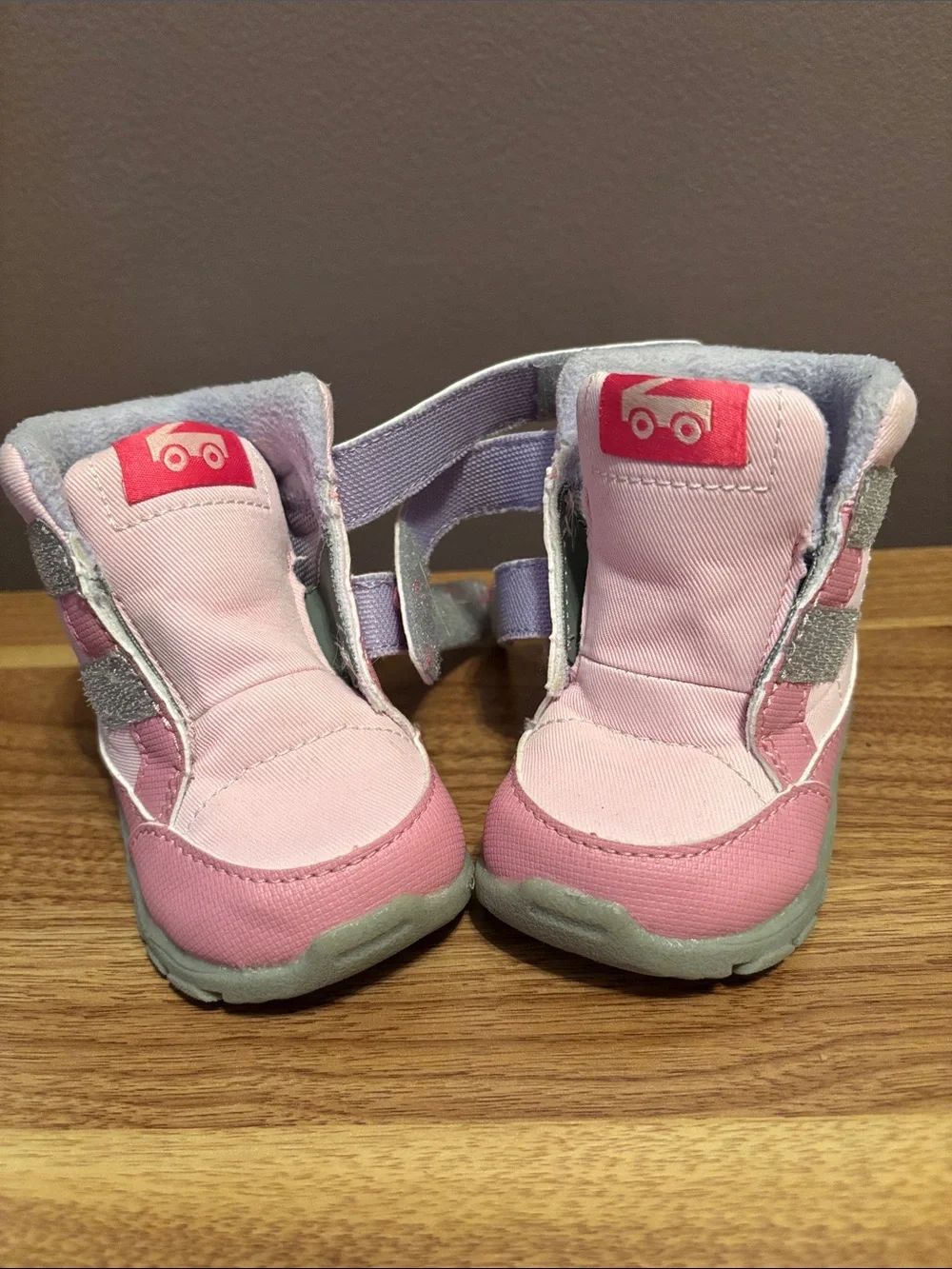 See Kai Run Basics Toddler Girls Size 4 Pink High Top Boots